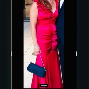 Red gown size 10P